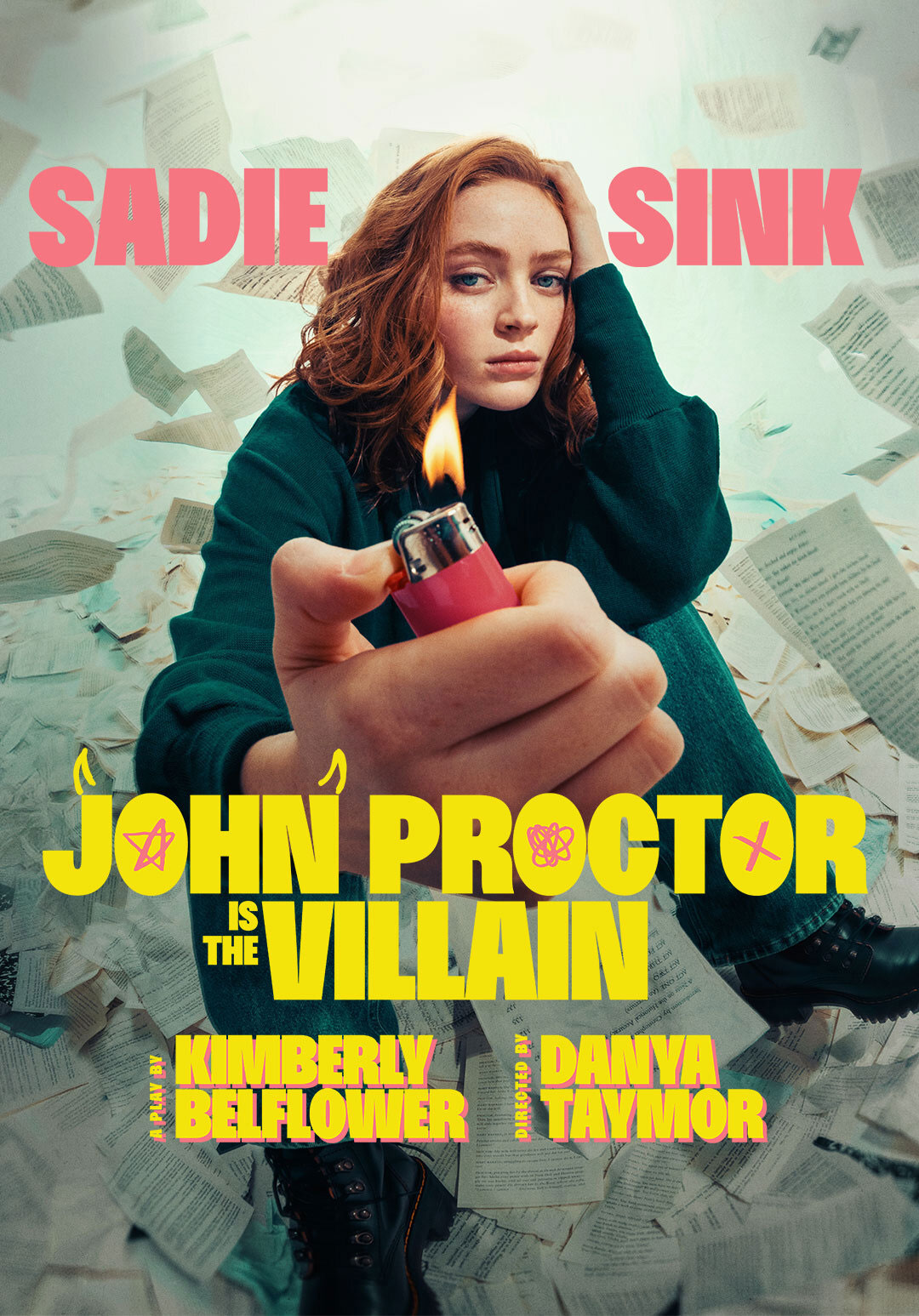 SADIE SINK | JOHN PROCTOR IS THE VILLAIN | A PLAY BY KIMBERLY BELFLOWER | DIRECTED BY DANYA TAYMOR